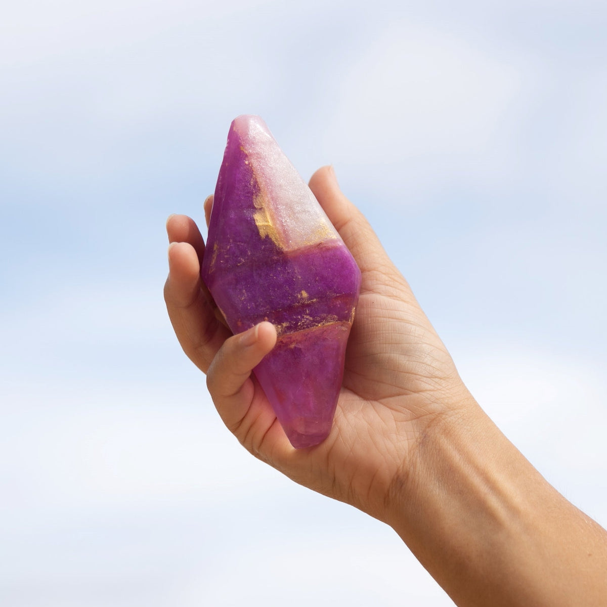 Amethyst Crystal Soap
