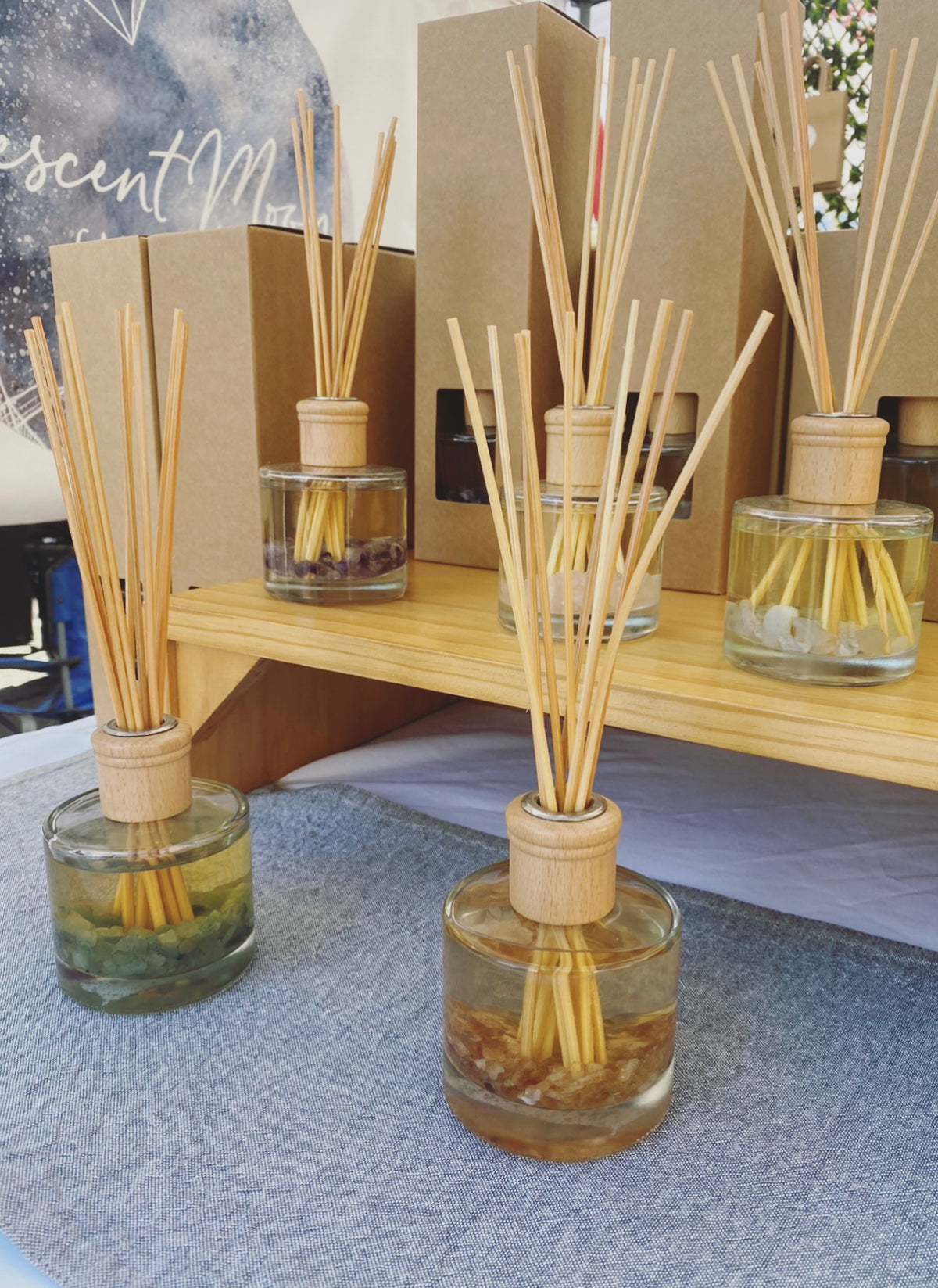 Crystal Infused Reed Diffuser